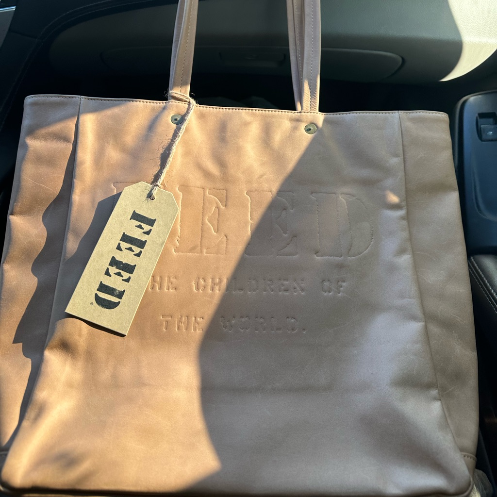 Feed Nude Leather Tote